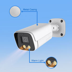 كاميرا مراقبة IP بتقنية PoE بدقة 5 ميجابكسل مع إضاءة مزدوجة وألوان كاملة وصوت أحادي الاتجاه وكشف للحركة ومقاومة للماء للاستخدام الخارجي - Product Image 5