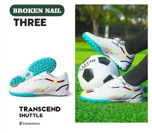 Botas <span class=keywords><strong>de</strong></span> Fútbol ODM <span class=keywords><strong>Baratas</strong></span> al por Mayor con Logo y Diseño Personalizado, Zapatos <span class=keywords><strong>de</strong></span> Fútbol para Niños para Exterior/Interior, Tenis Tacos <span class=keywords><strong>de</strong></span> Fútbol - Product Image 2