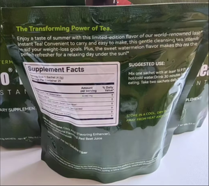 For <strong>Iaso</strong> Fresh Green <strong>Tea</strong> (Watermelon) in Bulk Box or Sachet Packaging Detox Slimming Herbal Instant <strong>Tea</strong> Bag Specialty Health <strong>Tea</strong> - Product Image 5