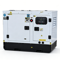 Groupe électrogène diesel silencieux SIDR 20KW/25KVA, triphasé, Smartgen ATS, 95% d'efficacité, station d'alimentation industrielle, homologué CE