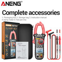 Multimètre à pince numérique ANENG CM83 1000A AC/DC, testeur de tension NCV, fréquence Hz, haute précision, professionnel
