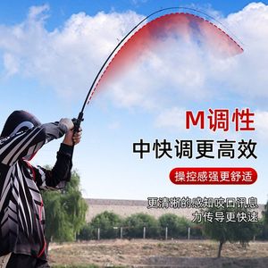 Lure Rod 1.8m Medium Fast Action Sea Fishing Bass Rod SIC Guides Two Section Spinning Rod Ocean Beach Fishing - Product Image 1