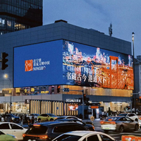 Pantalla LED de Gran Formato para Exteriores, Instalación Fija, Alto Brillo, Video Wall LED para Publicidad Comercial