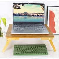 Hot Selling Portable Folding Bamboo Computer Desk, Used As a Convenient Tool for Office Work