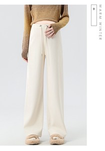 <span class=keywords><strong>Pantalon</strong></span> de maternité décontracté et ample pour l'été, l'automne et l'hiver-Jambe large avec conception ajustée au ventre pour une <span class=keywords><strong>grossesse</strong></span> confortable - Product Image 3