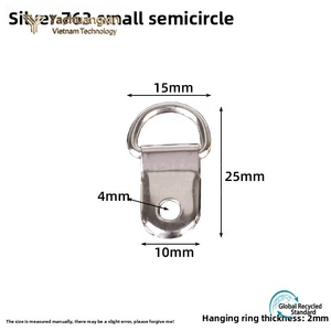 High Quality Iron Nickel Plated Picture <b>Hooks</b> Photo Frame <b>Hooks</b> Triangle <b>Hooks</b> Hanger for Hanging Panel Lights - Product Image 6