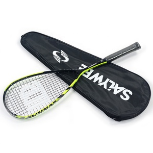 <span class=keywords><strong>Raquette</strong></span> de <span class=keywords><strong>squash</strong></span> professionnelle en fibre de carbone, vente en gros d'usine, durable, ultra-légère, 185g, pour l'entraînement - Product Image 4
