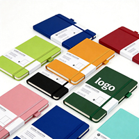 Cadeaux d'entreprise OEM, carnet en cuir PU, édition de luxe, couverture rigide, papier 50 feuilles, plusieurs couleurs, logo personnalisé, haute qualité
