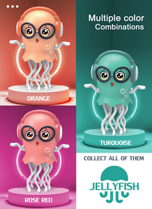 Divertido Juguete Eléctrico de Plástico con Forma de Medusa Bailarina, Calamar Bailarín, Animales Marinos, Pulpo - Product Image 5