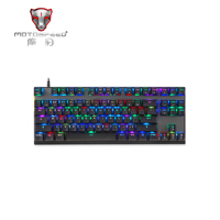 Clavier de jeu sans fil Ancreu 2020 pour ordinateur portable et ordinateur de bureau, clavier gamer Motospeed GK82