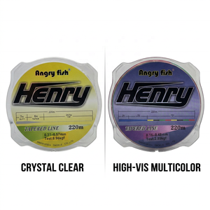Filo da Pesca Galleggiante in Nylon con Punta a Goccia, 220m, Serie Henry, Confezione Ecologica, Resistente e ad Alta Resistenza - Ingrosso Fabbrica - Product Image 2