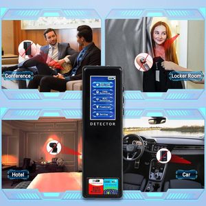 Security Protection Wireless <strong>Hidden</strong> Camera Detector GPS Tracker RF Signal Scanner WAV Listening Devices Finder for Travel Car - Product Image 1