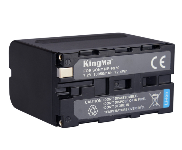 KingMa High Capacity 10050mAh NP-F970 NPF970 Camcorder Battery Pack for Sony NP F970 F960 F950 F930 Batteries