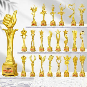 Nuovo di alta qualità pentagramma pollice musica che canta ballo discorso calligrafia concorso all'ingrosso resina trofeo - Product Image 1