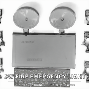 ไฟ LED ดับเพลิงความสว่างสูง พร้อมแบตเตอรี่สำรองและฟังก์ชั่นสตาร์ทฉุกเฉิน - Product Image 4
