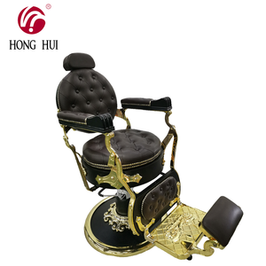 Meilleure vente de meubles de salon pour hommes noirs chaise de barbier hydraulique vintage chaise de coiffure pour le rasage - Product Image 1