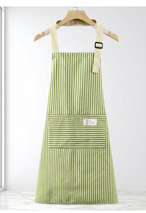 Grembiule <span class=keywords><strong>a</strong></span> strisce di poliestere 100% cucina per uso domestico bavaglino da cucina <span class=keywords><strong>Chef</strong></span> per ristoranti e Bar cibo e cucina da giardino - Product Image 3