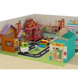 Equipo de patio interior ecológico para niños Casa de juegos interior suave para niños con integración educativa para gimnasios escolares - Product Image 1