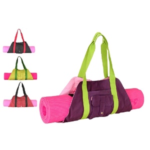 Bolsa de lona para esterilla de Yoga, bolso de mano con bolsillos - Product Image 1