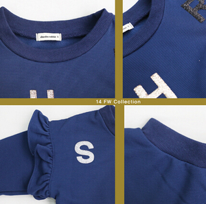 Ensemble de vêtements pour filles Huzhou Garment Boutique, jupe à pois printemps, vêtements pour enfants - Product Image 3