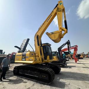 รถขุดไฮดรอลิกแบบตีนตะขาบ Komatsu PC160 มือสอง ขนาด 22 ตัน ได้รับการรับรองมาตรฐาน CE ขายดี พร้อมเครื่องยนต์เดิมจากโรงงาน มาตรฐาน EPA  พร้อมมอเตอร์เกียร์บ็อกซ์ที่ใช้งานได้ดี - Product Image 3