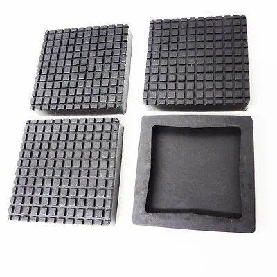 High Quality Car Lift Accessories Heavy Duty Solid Square Round Rubber Lift Block Arm Pads