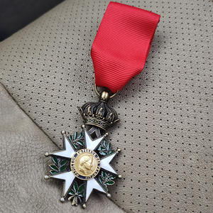 Medaglia dell'Ordine della Legione d'Onore Francese, Qualità Supervisata East Line, Incisione 3D in Zinco, Distintivo dell'Imperatore Napoleone - Product Image 4