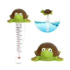 Thermomètre de <span class=keywords><strong>piscine</strong></span> d'eau flottante à lecture facile avec ficelle pour piscines intérieures extérieures - Product Image 3