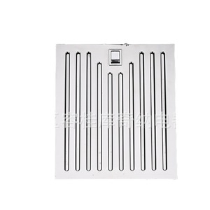 Filtre à déflecteur en acier inoxydable 259x319x9mm Modèle 017 pour hotte aspirante - Product Image 5
