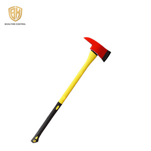 Fabrication <span class=keywords><strong>de</strong></span> <span class=keywords><strong>hache</strong></span> <span class=keywords><strong>de</strong></span> feu professionnelle d'urgence avec poignée en fibre <span class=keywords><strong>de</strong></span> verre pour équipement <span class=keywords><strong>de</strong></span> lutte contre l'incendie - Product Image 4