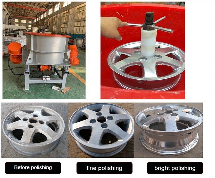 vibrating machine for polishing