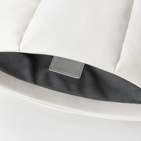 Housse de transport multifonctionnelle en cuir matelassé pour ordinateur portable avec logo personnalisé, imperméable, en PU