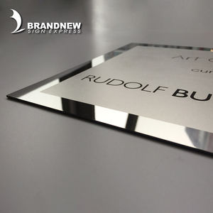 सीएनसी स्टेनलेस स्टील धातु साइनेज सभी आकार होटल दरवाजा कक्ष संख्या एडीए ब्रेल साइन प्लेट - Product Image 5