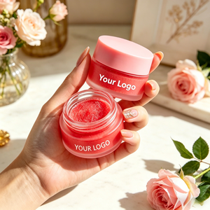 Exfoliante Labial Vegano, Exfoliante Labial de Azúcar Frutal para Labios Suaves y Voluminosos, Cuidado Labial Cruelty-Free - Product Image 1