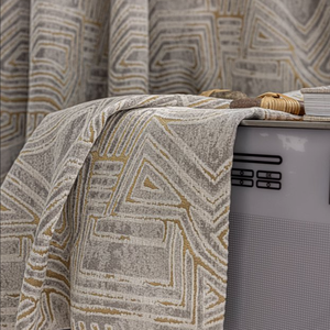 <span class=keywords><strong>Tende</strong></span> di Lusso Personalizzate per Finestre alla Francese, <span class=keywords><strong>Tende</strong></span> Oscuranti con <span class=keywords><strong>Pieghe</strong></span> <span class=keywords><strong>a</strong></span> Pizzico per Soggiorno, Tessuto Stampato in Stile Moderno - Product Image 2