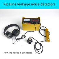 Système de détection de fuites d'eau souterraines et murales Bondi F-999K IP55 à sonorisation acoustique 200-3000Hz pour les canalisations