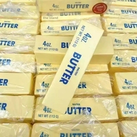 Bâton de beurre super doux à rebond lent, jouet d'extrusion, simulation alimentaire, décompression, matériau PU, lait, emballé individuellement
