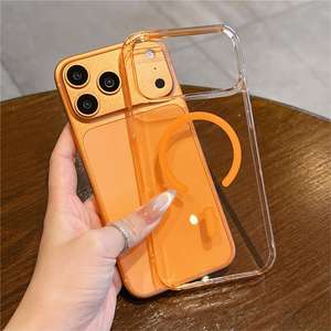 Coque magnétique transparente pour iPhone 17 Pro Max, pour iPhone 16, protection intégrale, coque rigide minimaliste à grande ouverture pour iPhone 15 - Product Image 3