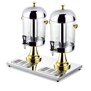 Distributeur de boissons en acrylique commercial avec 3 réservoirs pour matériel et équipements de restauration, buffet et <span class=keywords><strong>Corolla</strong></span>, distributeur de jus 8L / 16L - Product Image 3