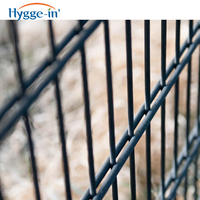 Sécurité 3D enduit de poudre/enduit de PVC galvanisé construction acier fer soudé cintrage panneau de treillis métallique clôture de jardin