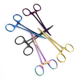 KingHon 7&7.5inch Curved Pet Grooming Scissors <b>Kit</b> 10pcs Hair Cutting Scissor Set With Safety Round Tip for Dogs Pet Trimmer <b>Kit</b> - Product Image 5