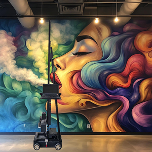 Imprimante de marquage mural à jet d'encre élégante avec encre UV Résolution 600dpi Nouvelle condition-pour concevoir l'art mural et l'embellissement - Product Image 5