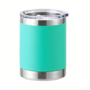 Corporate Client Gift 300ml Stainless Steel Car Tumbler Custom Silk Print logo Insulated Metal Vehicle Coffee Cup - Product Image 5