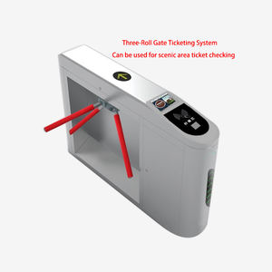 שלושה רולר כרטיס כרטיס בדיקת מערכת נירוסטה IP54 הגנה qr קוד זיהוי פנים עבור גישה נופית נקודה נוף - Product Image 6