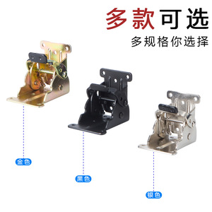 Self Locking Hinge 2.5 Mm Iron Surface Mount For Folding Furniture Modern Design - Product Image 2