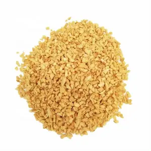 Export 2024 New Fried Garlic Granules With Starch Wholesale Price Yellow Color