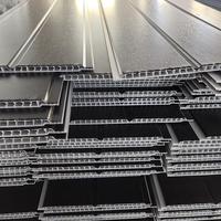 Panel de Techo Interior Moderno de PVC Más Vendido con Techos Artísticos, Tablero de Techo Resistente a la Humedad y al Fuego para Decoración