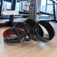 Ceinture de musculation robuste à double sangle, ceinture de gym en PVC pour hommes et femmes, ceinture de soutien lombaire professionnelle pour la musculation