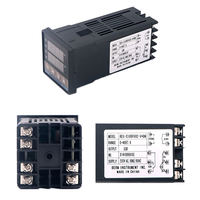 Pengontrol Suhu Digital REX-C100 K/E/PT100 Input PID Relay SSR Output