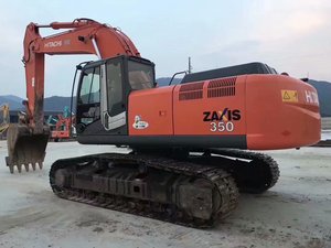 Mini excavadora de orugas Hitachi 2. 5m3 usada, capacidad de 35 toneladas, funcionamiento Isuzu para motor de núcleo de Motor PLC de engranaje de bomba Kubota - Product Image 5
